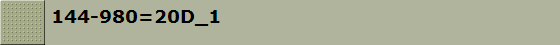 144-980=20D_1