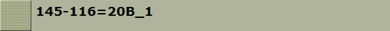 145-116=20B_1