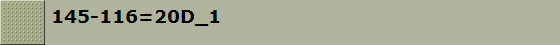 145-116=20D_1