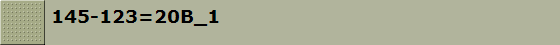 145-123=20B_1