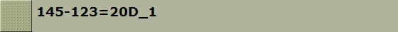 145-123=20D_1